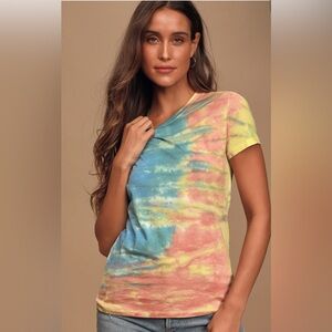 LULUS Tye dye T-Shirt